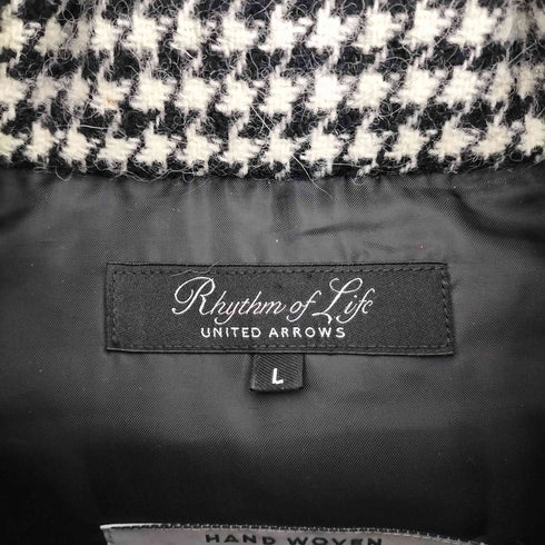 アデイインザライフユナイテッドアローズ A day in the life UNITED ARROWS ツイードダウンベスト メンズ JPN:L