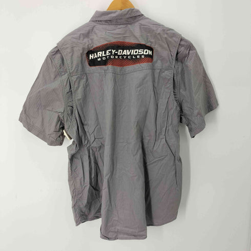 ハーレーダビッドソン HARLEY-DAVIDSON 両面ラバープリント S/S シャツ メンズ 2XL