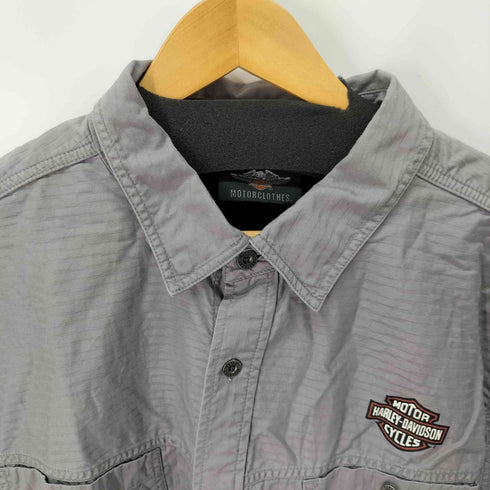 ハーレーダビッドソン HARLEY-DAVIDSON 両面ラバープリント S/S シャツ メンズ 2XL
