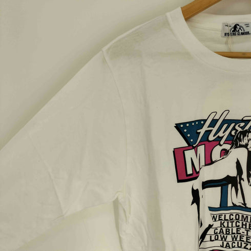 ヒステリックグラマー HYSTERIC GLAMOUR MOTEL VISITORS ヒスガール プリント L/S Tシャツ メンズ JPN:L