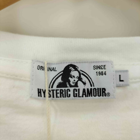 ヒステリックグラマー HYSTERIC GLAMOUR MOTEL VISITORS ヒスガール プリント L/S Tシャツ メンズ JPN:L