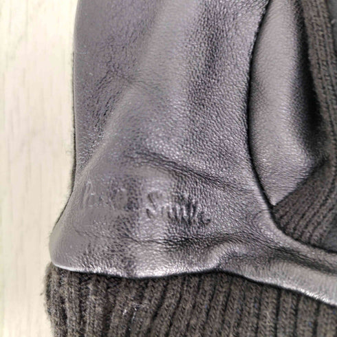 ポールスミス Paul Smith スエード & シープレザー 羊革 グローブ 手袋 メンズ