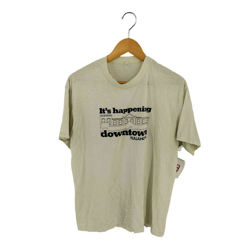 シングルステッチ it's happening downtown tullahoma クルーネックTシャツ メンズ