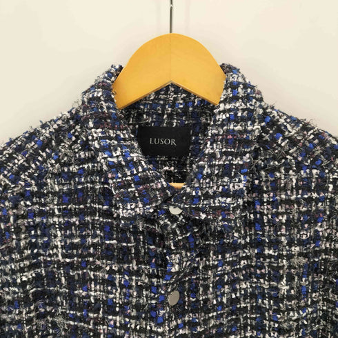 lusor TWEED SHIRT メンズ FREE