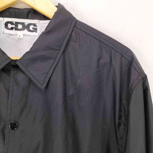 シーディージーコムデギャルソン CDG COMME des GARCONS AD2020 背面プリントナイロンコーチジャケット メンズ JPN:L