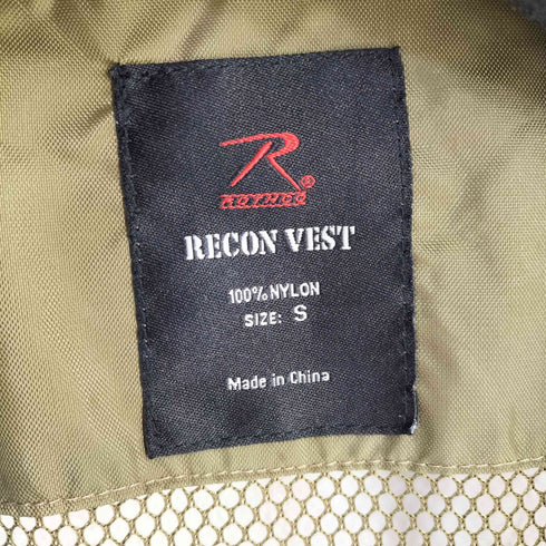 ロスコ ROTHCO recon vest メンズ S
