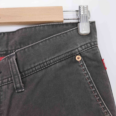 リーバイス Levis 00s Y2K 701 ステッチ ブラックデニムパンツ メンズ W30 L33
