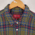 シュプリーム Supreme Basket Weave Plaid Shirt バスケット ウェーブ プレイド シャツ メンズ import:M