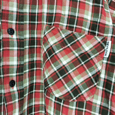 デビロック DEVILOCK ピスタグ タータンチェック L/S シャツ メンズ JPN:M