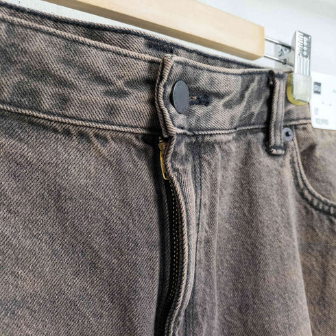 ジーユー GU 24SS バレルレッグジーンズ ウォッシュド メンズ 3XL