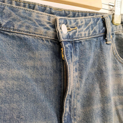 ジーユー GU 24SS バレルレッグジーンズ メンズ 3XL