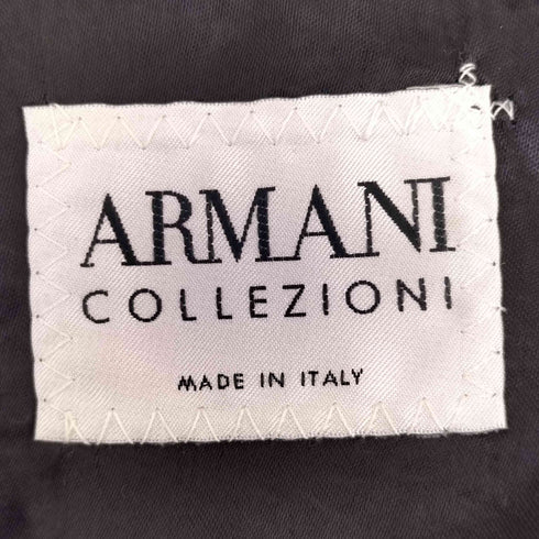 アルマーニコレツィオーニ ARMANI COLLEZIONI スタンドカラー ジップアップ ハーフコート ダブルジップ メンズ JPN:46