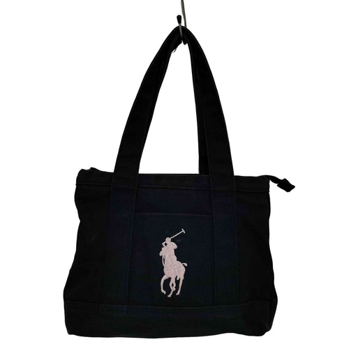 ポロラルフローレン POLO RALPH LAUREN ポニー刺繍 キャンバス トートバッグ レディース