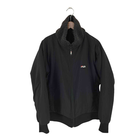 フィラ FILA フリースジャケット リバーシブルシープボアジャケット メンズ JPN:M
