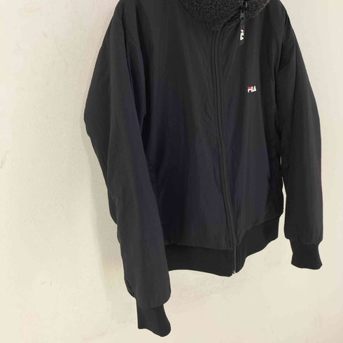 フィラ FILA フリースジャケット リバーシブルシープボアジャケット メンズ JPN:M