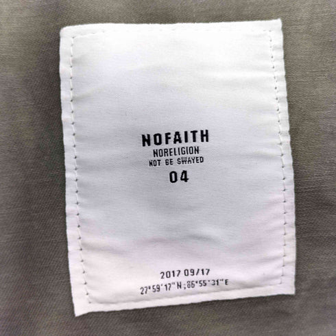 nofaith カーゴパンツ メンズ 04