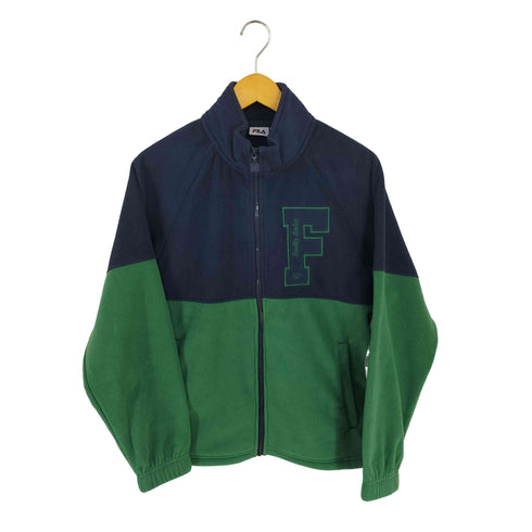 フィラ FILA マイクロフリース カラーブロックスタンドジャケット メンズ JPN:M