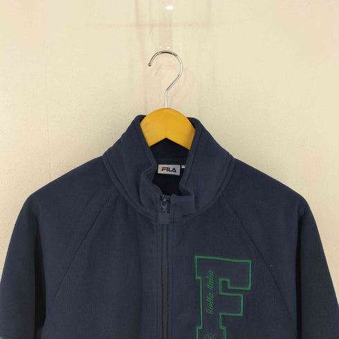 フィラ FILA マイクロフリース カラーブロックスタンドジャケット メンズ JPN:M