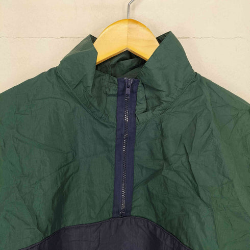 オーガスタスポーツウェア AUGUSTA SPORTSWEAR USA製 ナイロンハーフジップジャケット メンズ JPN:L
