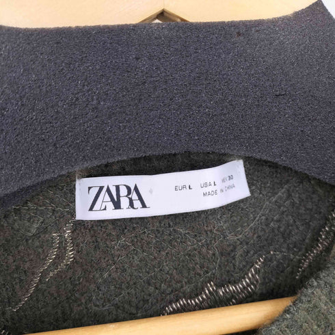 ザラ ZARA コンビニットカーディガン スパンコール レディース import:L
