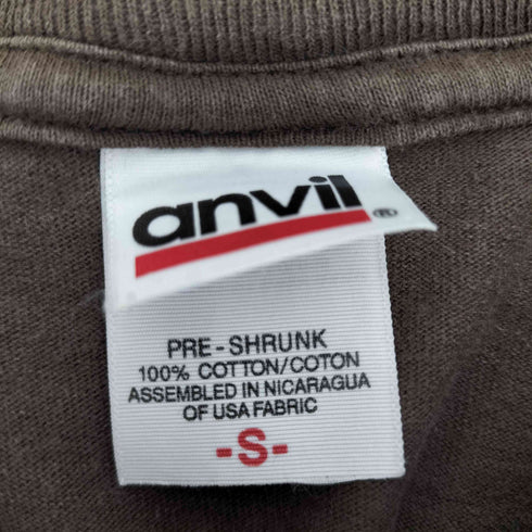 アンビル Anvil 90-00S RIT 両面プリント S/S クルーネック Tシャツ メンズ import:S