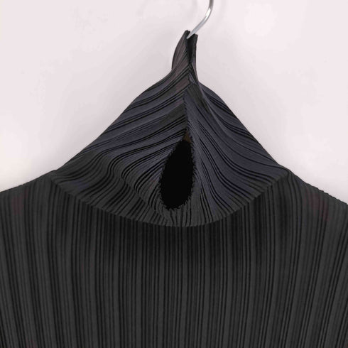 プリーツプリーズイッセイミヤケ PLEATS PLEASE ISSEY MIYAKE LS TURTLE NECK PLEATS CUT SEW ロングスリーブ タートルネック プリーツ カットソー レディース JPN:3