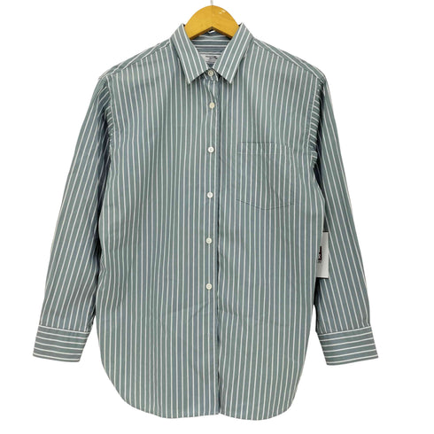 メーカーズシャツカマクラ Makers Shirt 鎌倉 オーバーサイズ ストライプシャツ レディース FREE