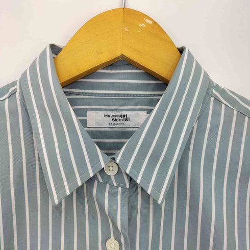 メーカーズシャツカマクラ Makers Shirt 鎌倉 オーバーサイズ ストライプシャツ レディース FREE