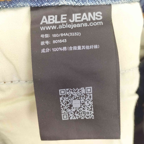 ABLE JEANS バギーデニムパンツ メンズ 32