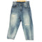 nessttu ダメージ加工 ワイドデニムパンツ メンズ JPN:XL