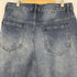 nessttu ダメージ加工 ワイドデニムパンツ メンズ JPN:XL