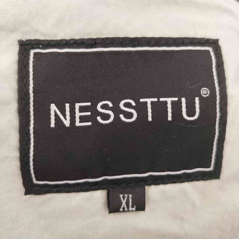 nessttu ダメージ加工 ワイドデニムパンツ メンズ JPN:XL