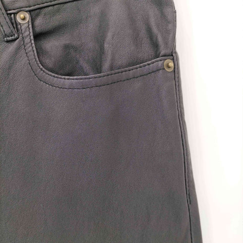 PRAGMATIC ラムレザー パンツ レディース