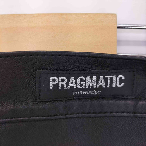 PRAGMATIC ラムレザー パンツ レディース