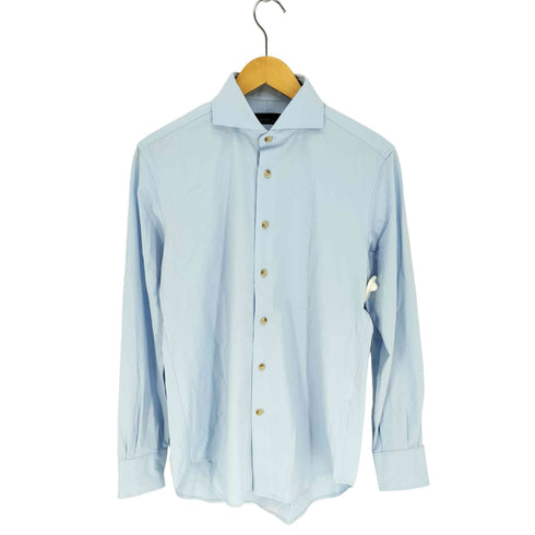 ユナイテッドアローズグリーンレーベルリラクシング UNITED ARROWS green label relaxing JUST fit シルケット カット L/S シャツ メンズ JPN:M