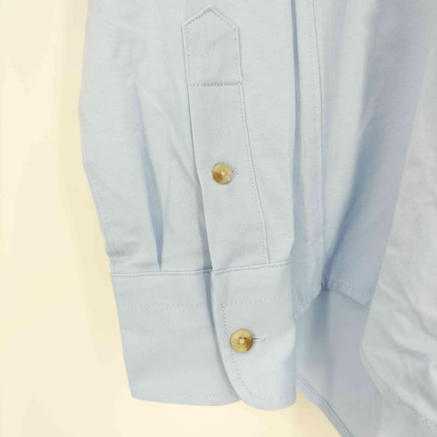 ユナイテッドアローズグリーンレーベルリラクシング UNITED ARROWS green label relaxing JUST fit シルケット カット L/S シャツ メンズ JPN:M