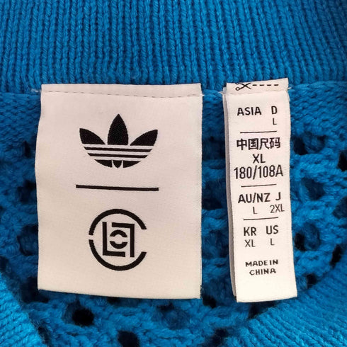 アディダスオリジナルス adidas Originals 24SS × CLOT CROCHET TRACKTOP BRBLUE メンズ import:XL