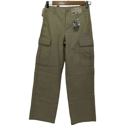 ユニクロ UNIQLO 2023SS ワイドストレートカーゴパンツ レディース JPN:XS