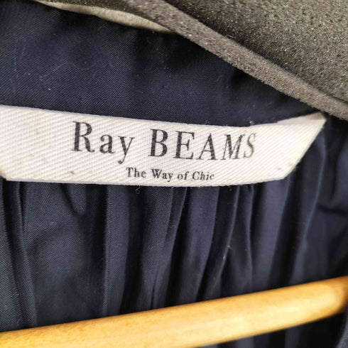 レイビームス Ray BEAMS ワッシャー プリーツ ガウン ワンピース レディース