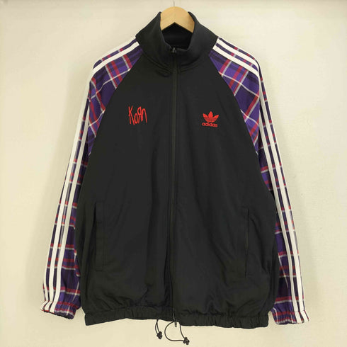 アディダスオリジナルス adidas Originals ×korn 24SS Truck Top リバーシブル トラックジャケット ブルゾン メンズ import:L