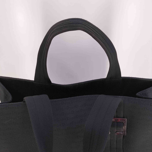 ディオールオム Dior HOMME ロゴ総柄 キャンバス トートバッグ メンズ