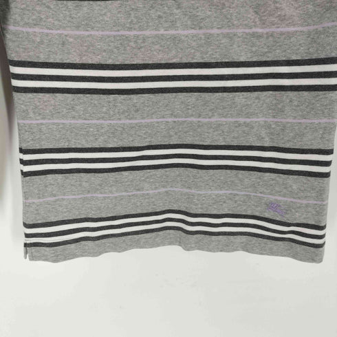 バーバリーロンドン BURBERRY LONDON ボートネックマルチボーダーカットソー レディース JPN:1