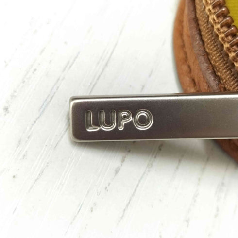 LUPO ロゴ刻印 レザー 2WAY ベルトループ ミニ ショルダー バック レディース