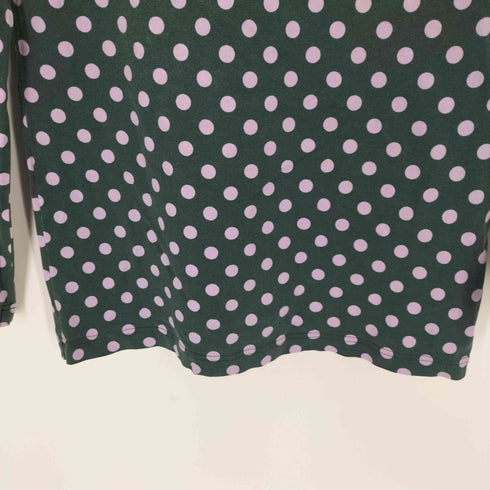 マリメッコ marimekko ボートネック ドットカットソー レディース JPN:S