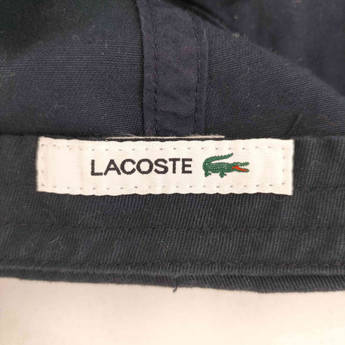 ラコステ LACOSTE イニシャルパネルキャップ メンズ FREE