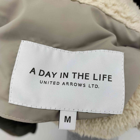 アデイインザライフユナイテッドアローズ A day in the life UNITED ARROWS 2WAY キルティング ボア リバーシブル ブルゾン レディース JPN:M