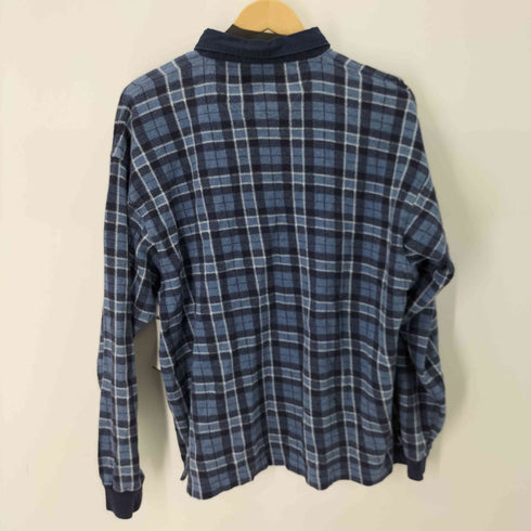 ラコステ LACOSTE L/S チェックネルポロシャツ メンズ import:L