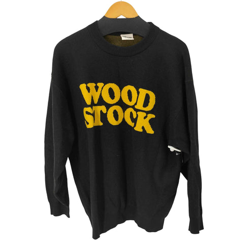 ピーナッツ PEANUTS WOOD STOCK クルーネックニット メンズ JPN:4