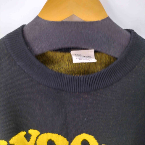 ピーナッツ PEANUTS WOOD STOCK クルーネックニット メンズ JPN:4