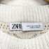 ザラ ZARA フリルデザインニット レディース m